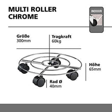 Carica l'immagine nel visualizzatore di Gallery, Multiroller DRAHT 30cm Chrom
