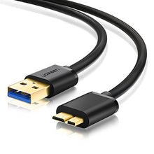 Carica l'immagine nel visualizzatore di Gallery, UGREEN Cavo Hard Disk Micro B a USB 3.0 A 5Gbps per Disco Rigido 0.5M - Ilgrandebazar