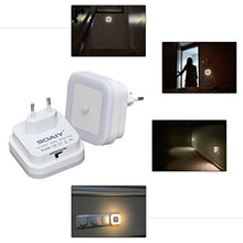 Carica l'immagine nel visualizzatore di Gallery, SOAIY 2 Pezzi Luce notturna led Sensore di Movimento da Calda - Ilgrandebazar
