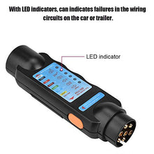 Carica l'immagine nel visualizzatore di Gallery, Tester per rimorchio, 12 V Presa / 13 Pin cavo di cablaggio Presa... - Ilgrandebazar