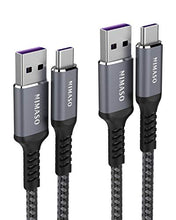 Carica l'immagine nel visualizzatore di Gallery, Nimaso Huawei Cavo USB C 5A[2Pezzi/1M+2M], Type-C Supercharge 1M+2M - Ilgrandebazar