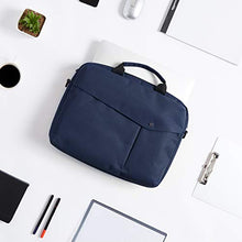 Carica l'immagine nel visualizzatore di Gallery, AmazonBasics, cartella da ufficio, per laptop 38, blu navy Blu