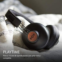 Carica l'immagine nel visualizzatore di Gallery, House of Marley Positive Vibration 2, Cuffie Bluetooth Wireless con Nero - Ilgrandebazar