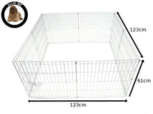Carica l'immagine nel visualizzatore di Gallery, Ellie-Bo Easy-up Cucciolo di Coniglio Box, 61 cm, Argento, 8 Pezzi - Ilgrandebazar