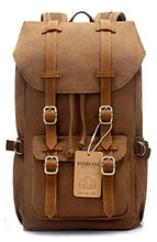 Carica l'immagine nel visualizzatore di Gallery, FANDARE  EverVanz Zaino in Tela per Computer Portatile da 15", Borsa 2. Brun