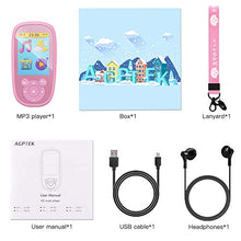 Carica l'immagine nel visualizzatore di Gallery, MP3 Bambini, AGPTEK Lettore MP4 con Grande schermo da 2,4 Pollichi Rosso
