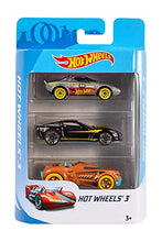 Carica l'immagine nel visualizzatore di Gallery, Hot Wheels 3 macchinine assortite black