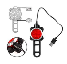 Carica l'immagine nel visualizzatore di Gallery, AMANKA Luci per Bicicletta, Set Luce Bici LED Light con 5V/2A...