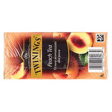 Carica l'immagine nel visualizzatore di Gallery, Twinings - Tè nero, aromatizzato alla pesca - 50 g