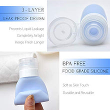 Carica l'immagine nel visualizzatore di Gallery, Set di bottiglie da viaggio portatili Contenitori 4pack - Ilgrandebazar