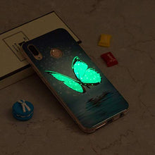 Carica l'immagine nel visualizzatore di Gallery, YiKaDa - Cover per Samsung Galaxy A10 + A10, Glitter Farfalle - Ilgrandebazar