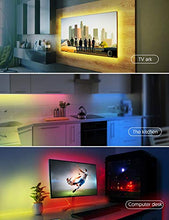 Carica l'immagine nel visualizzatore di Gallery, Striscia LED RGB, Strisce LED,TECKIN 5M TV Retroilluminazione...