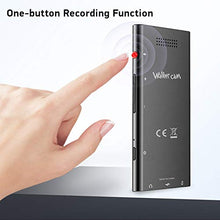 Carica l'immagine nel visualizzatore di Gallery, Walkercam MP-7 8GB Bluetooth 4.1 Lettore MP3 con Pulsante a Nero02