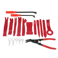 Carica l'immagine nel visualizzatore di Gallery, EBTOOLS 19Pcs Strumento di Rimozione Auto Kit Utensile Smontaggio, rosso - Ilgrandebazar