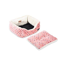 Carica l'immagine nel visualizzatore di Gallery, AmazonBasics Cuddler, Cuccia per animali domestici - Taglia Small, Polka Dots - Ilgrandebazar
