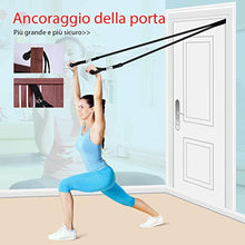 Carica l'immagine nel visualizzatore di Gallery, OMORC Set di Fasce Resistenza - 5 Bande Elastiche in Lattice con...