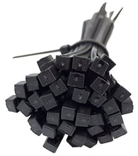 Carica l'immagine nel visualizzatore di Gallery, intervisio Fascette Plastica per Cablaggio 300 mm x 4,8 300 x mm, Nero