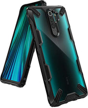 Carica l'immagine nel visualizzatore di Gallery, Ringke Fusion-X Disegnato per Custodia Xiaomi Redmi Note 8 PRO, Black - Ilgrandebazar