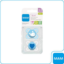 Carica l'immagine nel visualizzatore di Gallery, MAM 66643811 - Start, Ciuccio in silicone 0-2 mesi, confezione doppia,... - Ilgrandebazar