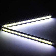 Carica l'immagine nel visualizzatore di Gallery, 2Pcs Luci Diurne LED Auto,12V 17cm Decorative Auto Light Strip DRL COB...