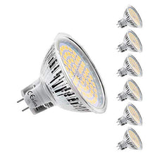 Carica l'immagine nel visualizzatore di Gallery, Kdp Lampadine Alogene Gu5.3 Mr16 5W Led, Equivalenti A 50W, Bianco Caldo
