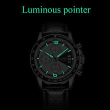 Carica l'immagine nel visualizzatore di Gallery, Orologio da Uomo,LIGE Impermeabile Cronografo Cinturino in Argento Bianco - Ilgrandebazar