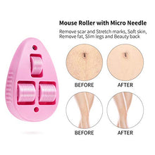 Carica l'immagine nel visualizzatore di Gallery, Beautlinks Derma Roller, Rullo mouse di Bellezza con Micro Aghi Rosa - 0,3mm - Ilgrandebazar