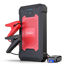 Carica l'immagine nel visualizzatore di Gallery, YABER Avviatore Batteria Auto, 800A 12000mAh Booster Avviamento Auto...
