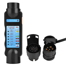 Carica l'immagine nel visualizzatore di Gallery, Tester per rimorchio, 12 V Presa / 13 Pin cavo di cablaggio Presa... - Ilgrandebazar