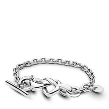 Carica l'immagine nel visualizzatore di Gallery, Pandora 598100 - Bracciale da donna con cuori intrecciati - Ilgrandebazar