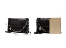 Carica l'immagine nel visualizzatore di Gallery, Valleycomfy Borsa da donna a tracolla elegante a Nero