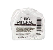 Carica l'immagine nel visualizzatore di Gallery, Deodorante naturale in allume di ammonio - Pietra Grezza 1 x 160/190 gr - Ilgrandebazar