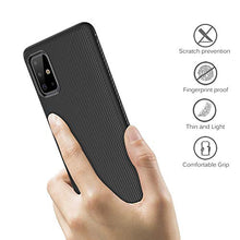 Carica l'immagine nel visualizzatore di Gallery, iBetter per Samsung Galaxy A71 Cover, Ultra Sottile di Gomma, Custodia Nero - Ilgrandebazar