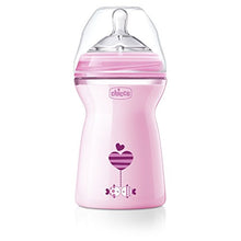 Carica l'immagine nel visualizzatore di Gallery, Chicco 00080837110000 Biberon Natural Feeling, 6m+, 330ml, Rosa - Ilgrandebazar