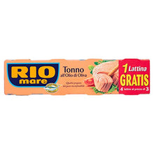 Carica l'immagine nel visualizzatore di Gallery, Rio Mare Tonno All'Olio Di Oliva - 4 Pezzi da 120 g, Totale: 480 g