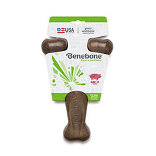 Carica l'immagine nel visualizzatore di Gallery, Benebone Real Bacon Durable Wishbone cane masticare giocattolo per Giant