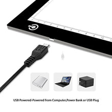 Carica l'immagine nel visualizzatore di Gallery, LITENERGY A4 Tracing Light Box 9x12 Pollici Pad Ultra-Sottile Solo 5mm... - Ilgrandebazar