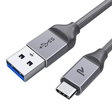 Carica l'immagine nel visualizzatore di Gallery, RAMPOW Cavo USB Type C 【Ricarica Rapida QC 3.0,5V 3A】 C 1M, Grigio