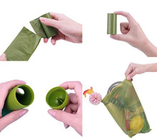 Carica l'immagine nel visualizzatore di Gallery, 8 Rotoli Di Sacchetti Biodegradabili Per Escrementi Cane, 100% Ecologici,...