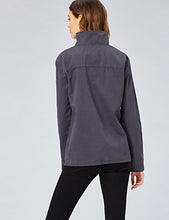 Carica l'immagine nel visualizzatore di Gallery, Marchio Amazon - Hikaro Giacca in Cotone Donna M, Grigio (Charcoal) - Ilgrandebazar