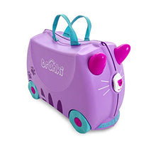 Carica l'immagine nel visualizzatore di Gallery, Trunki Valigia Cavalcabile Per Bambini: La Gatta Cassie (Viola) Viola (Purple)