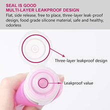 Carica l'immagine nel visualizzatore di Gallery, flintronic Bottiglie da Viaggio in Silicone,3 Pcs TSA Approvato Viaggio...