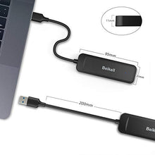 Carica l'immagine nel visualizzatore di Gallery, Beikell Hub USB 3.0, 4 Porte Ultra Sottile per MacBook Air, Mac...
