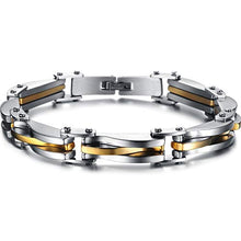 Carica l'immagine nel visualizzatore di Gallery, Keybella Bracciale Braccialetto per Uomo Catena in Argentooro - Ilgrandebazar