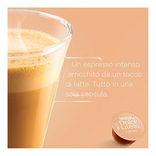 Carica l'immagine nel visualizzatore di Gallery, Nescafé Dolce Gusto Cortado Espresso Macchiato Caffè, 6 Confezioni da 16...