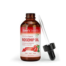 Carica l'immagine nel visualizzatore di Gallery, Olio di Rosa Mosqueta Puro al 100% - 120ml - Flacone con contagocce da - Ilgrandebazar