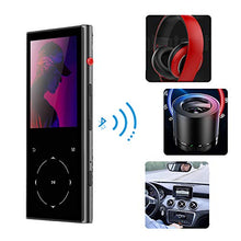 Carica l'immagine nel visualizzatore di Gallery, Walkercam MP-7 8GB Bluetooth 4.1 Lettore MP3 con Pulsante a Nero02