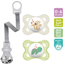 Carica l'immagine nel visualizzatore di Gallery, Mam, ciuccio in silicone "Skin Soft" per neonati da 0 a 6 mesi,unisex,... - Ilgrandebazar