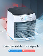 Carica l'immagine nel visualizzatore di Gallery, Homitt Mini Raffreddatore D'aria,Personale Condizionatori Raffrescatore...