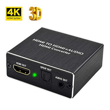 Carica l'immagine nel visualizzatore di Gallery, Ozvavzk HDMI Audio Extractor,4Kx2K to 4Kx2K 3.5mm Extractor - Ilgrandebazar